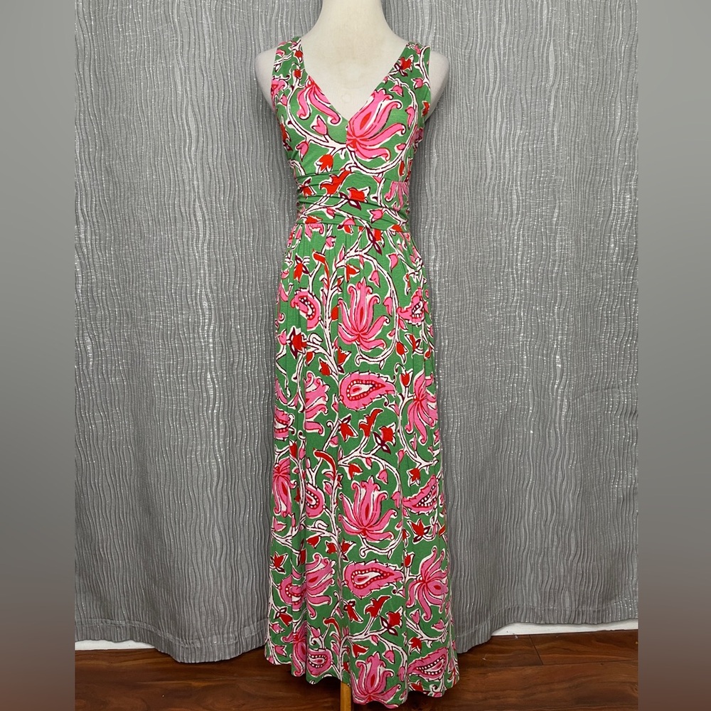 Boden Botanic Vine Soft Jersey Dress - Picture 5 of 10